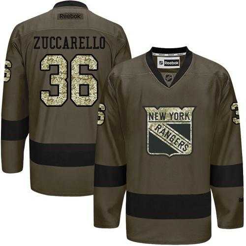Glued New York Rangers #36 Mats Zuccarello Green Salute to Service NHL Jersey,We sell and wholesale Glued New York Rangers #36 Mats Zuccarello Green Salute to Service NHL Jersey on line form chian!